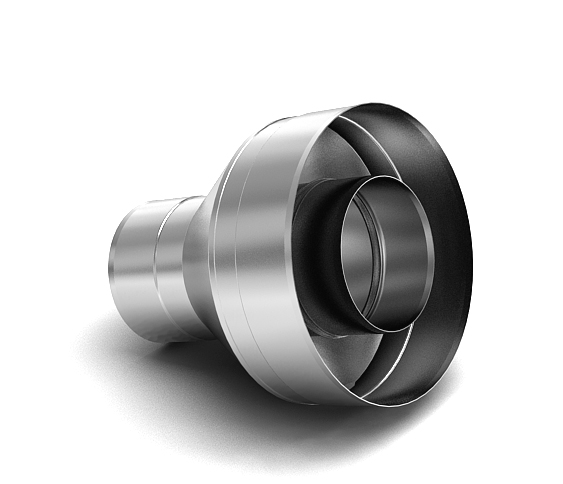 Финиш-сэндвич TMF ф115/215, 0,5мм, нерж/нерж